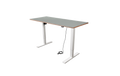 Schreibtisch imstande, Gestell smart-w + Platte 140x80cm Ash