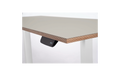 Schreibtisch imstande, business-w + Platte 120x60cm Pebble