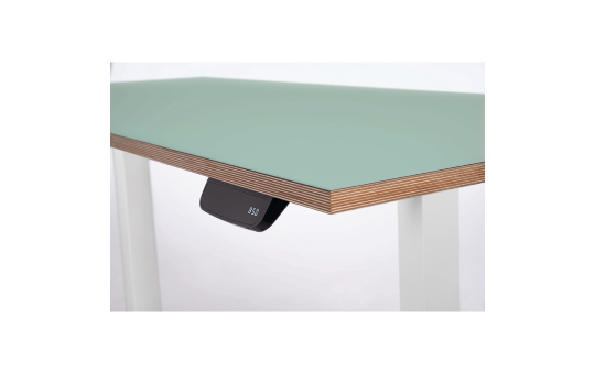 Schreibtisch imstande, business-w + Platte 180x80cm Aquavert