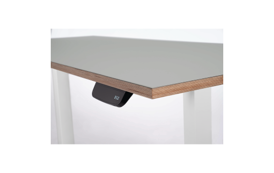 Schreibtisch imstande, business-w + Platte 180x80cm Ash