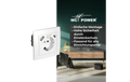 Schutzkontakt-Steckdose Premium 1x USB-C 18W PD, 1x USB-A, weiß