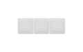 Schutzkontakt-Steckdose Premium, 250V~/16A, UP, IP44, weiß, 3er-Pack