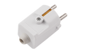 Schutzkontakt-Stecker, weiß