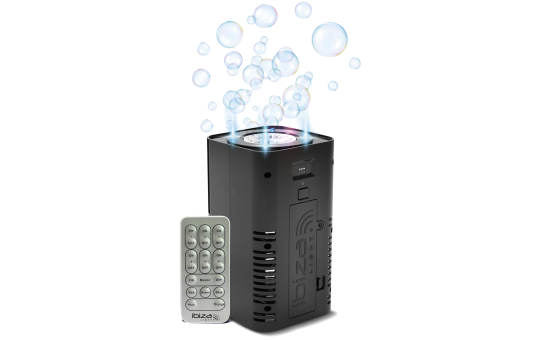 Seifenblasenmaschine IBIZA BUBBLE-DREAM, mit LED, batteriebetrieben