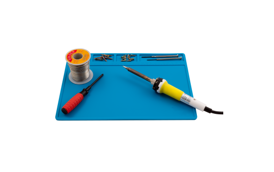 Silikon-Lötmatte LM-11 28x20cm, Hitzebeständig, Antistatisch