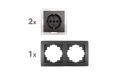 Steckdosen Set Premium Beginner 2S Profi 3-teilig, Steckanschluss