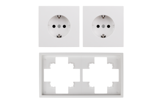 Steckdosen Set Shallow Beginner 2S-Profi 3-teilig, Steckanschluss