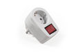 Steckdosenadapter mit Schalter, 230V/3500W, 2-poliger AN/AUS Schalter