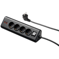 Steckdosenblock, 4x Schutzkontakt, 1x USB-C PD20W, 2x USB-A, 2m Kabel