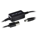 Step Up Spannungswandler USB 5V auf 12V DC 5,5x2,1 mm Stecker Ausgangsleistung 9,6W
