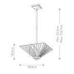 Deckenleuchte Alderley (bronzefarben) 2x - Elstead Lighting