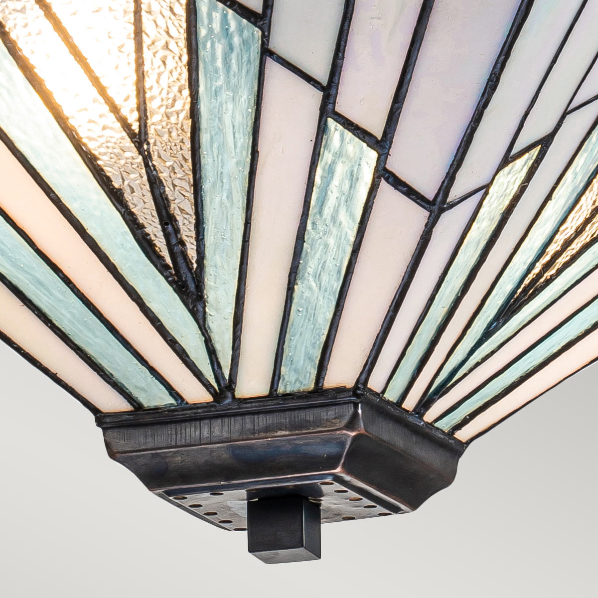 Deckenleuchte Alderley (bronzefarben) 2x - Elstead Lighting