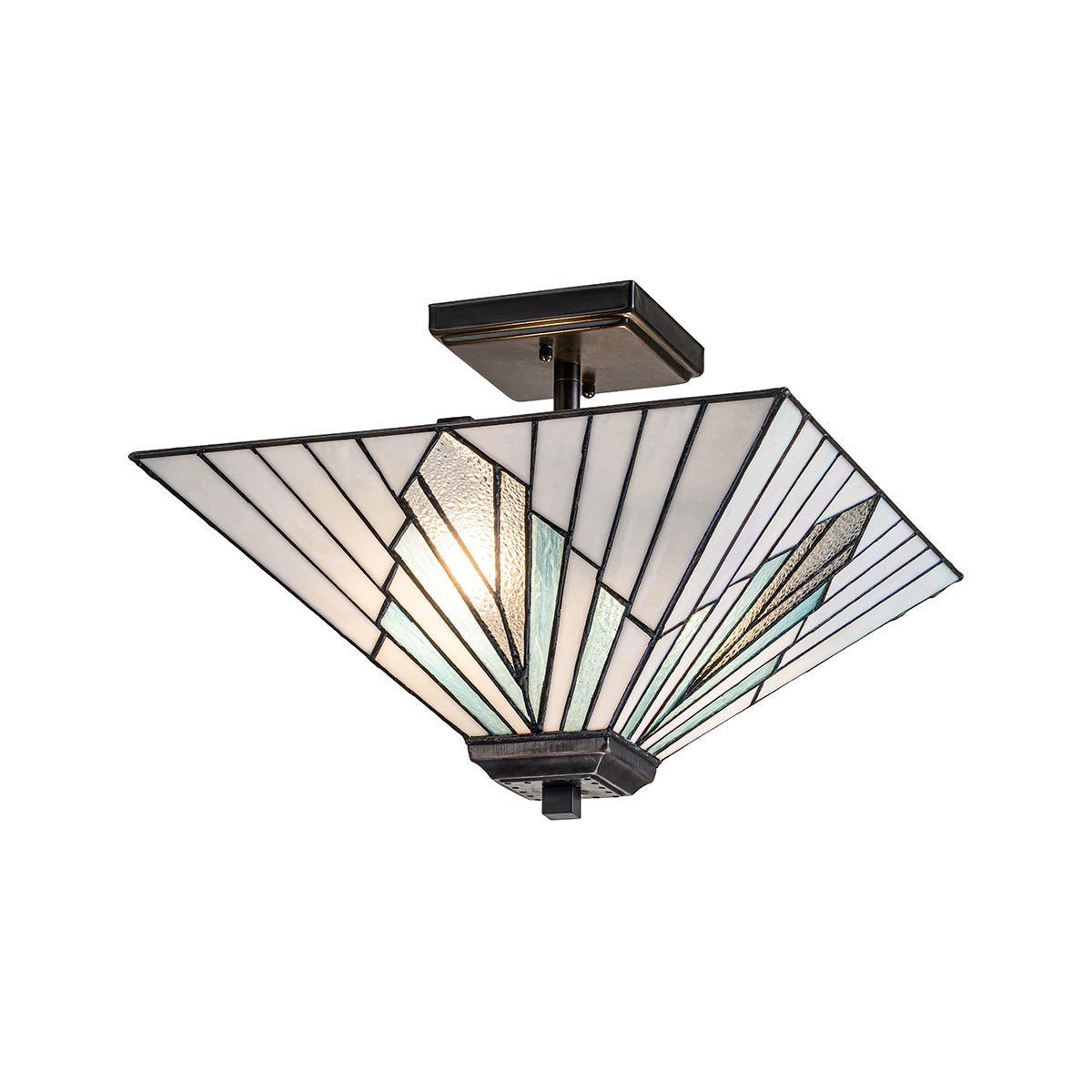 Deckenleuchte Alderley (bronzefarben) 2x - Elstead Lighting