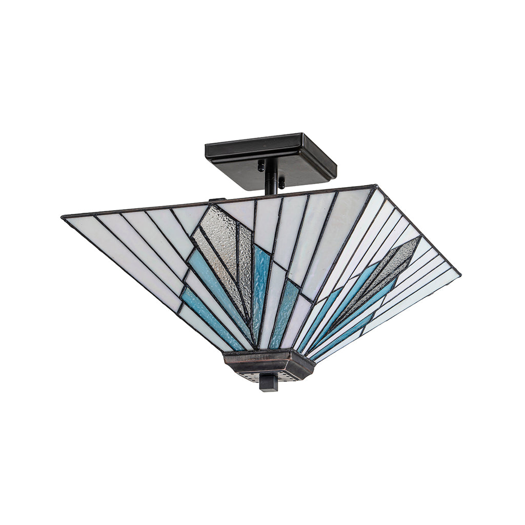 Deckenleuchte Alderley (bronzefarben) 2x - Elstead Lighting