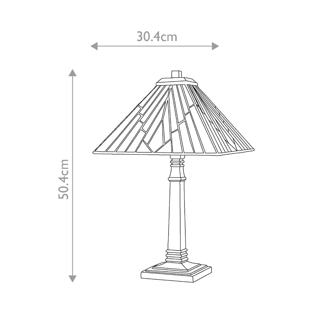 Tischleuchte Alderley (bronzefarben) 1x - Elstead Lighting