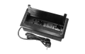 Tisch-Einbausteckdose, 2-fach, 2x USB, 2xRJ45, schwarz, mit Staubschutz, 3600W