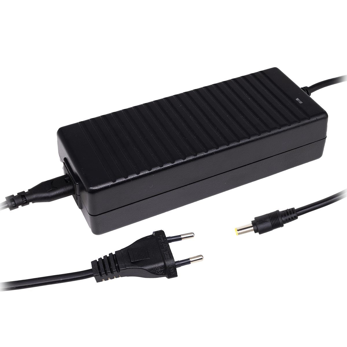 Tischnetzteil schwarz 120W 24V 5A Hohlstecker 5.5/2.1mm EU-Plug Festspannung