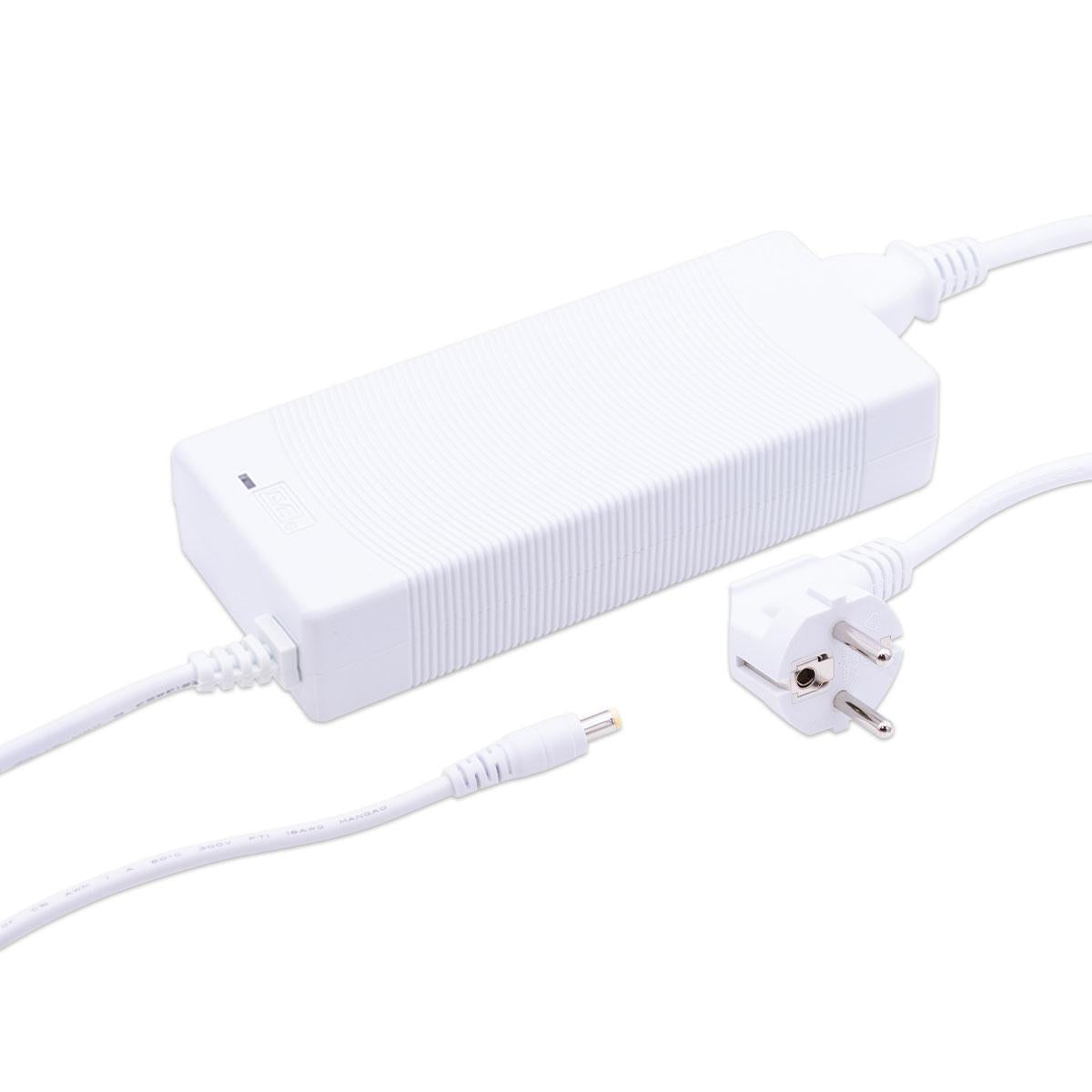 Tischnetzteil weiss 150W 12V 12.5A Hohlstecker 5.5/2.1mm EU-Plug Festspannung