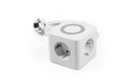 Tischsteckdose BW-03 3x Steckdose, 2xUSB-A, 1xUSB-C, QI aufladen