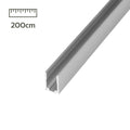 U-Profil 200cm für Neon LED Strip 6x14mm Aluminium-Profil