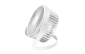 USB-Schreibtischventilator, 12,7 cm, 30 dB, weiß