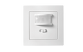 Unterputz IR Bewegungsmelder LX-23 160°, 500W, LED geeignet, weiß