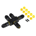 Verbindungsbox 5-fach 3-polig Easy Kabel 0.5-4mm² IP68 wasserdicht 24A 450V