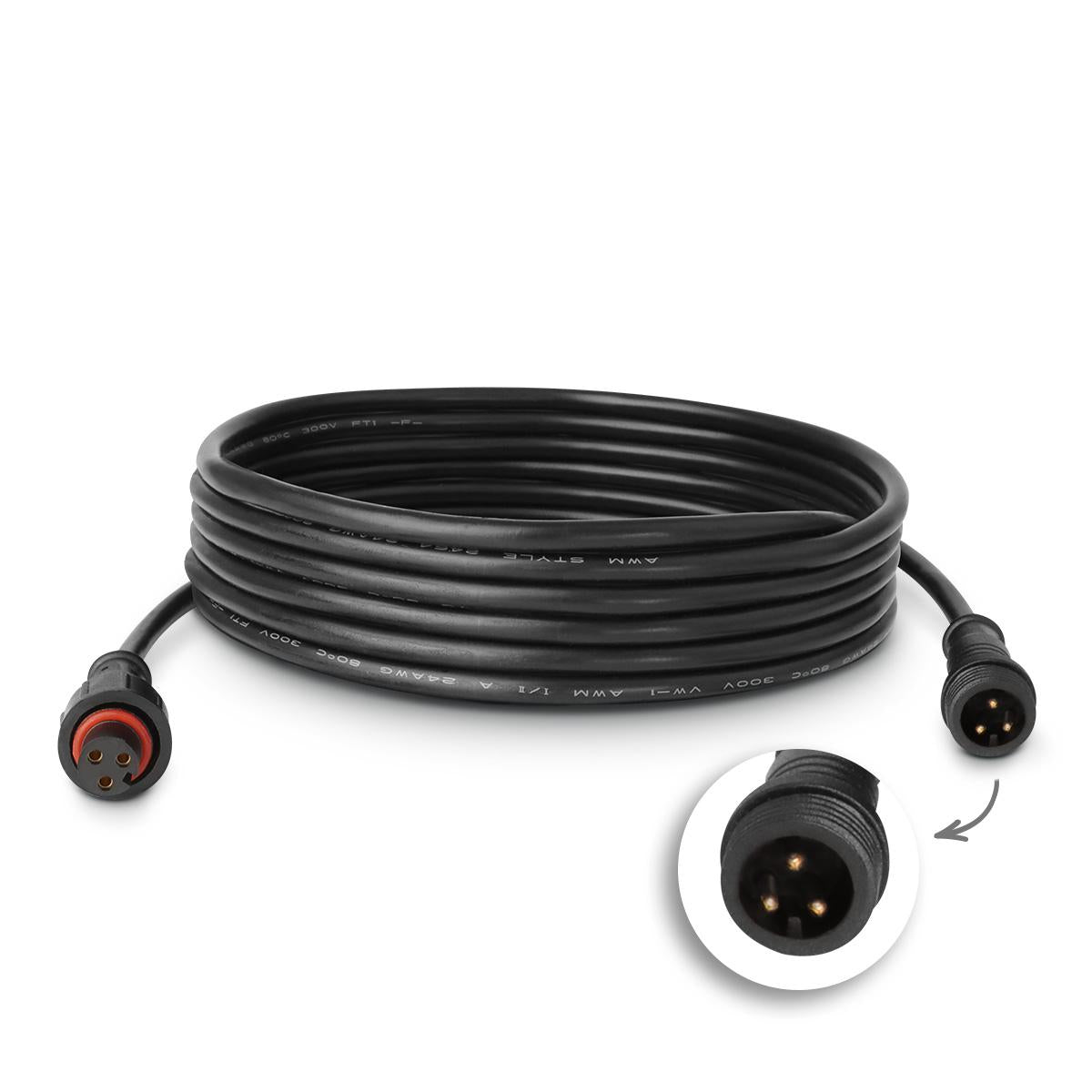 Verlängerungskabel 3-Polig 2m für SETLINK Stecksystem CCT IP65