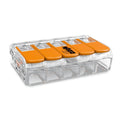 WAGO 5-Leiter COMPACT-Verbindungsklemme mit Hebel flexibel 221-415