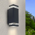 Wandlampe Edge Up & Down GU10 anthrazit RAL 7016