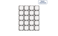 Wechselschalter Premium, 250V~/10A, UP, Steckanschluss, weiß, 20er-Pack