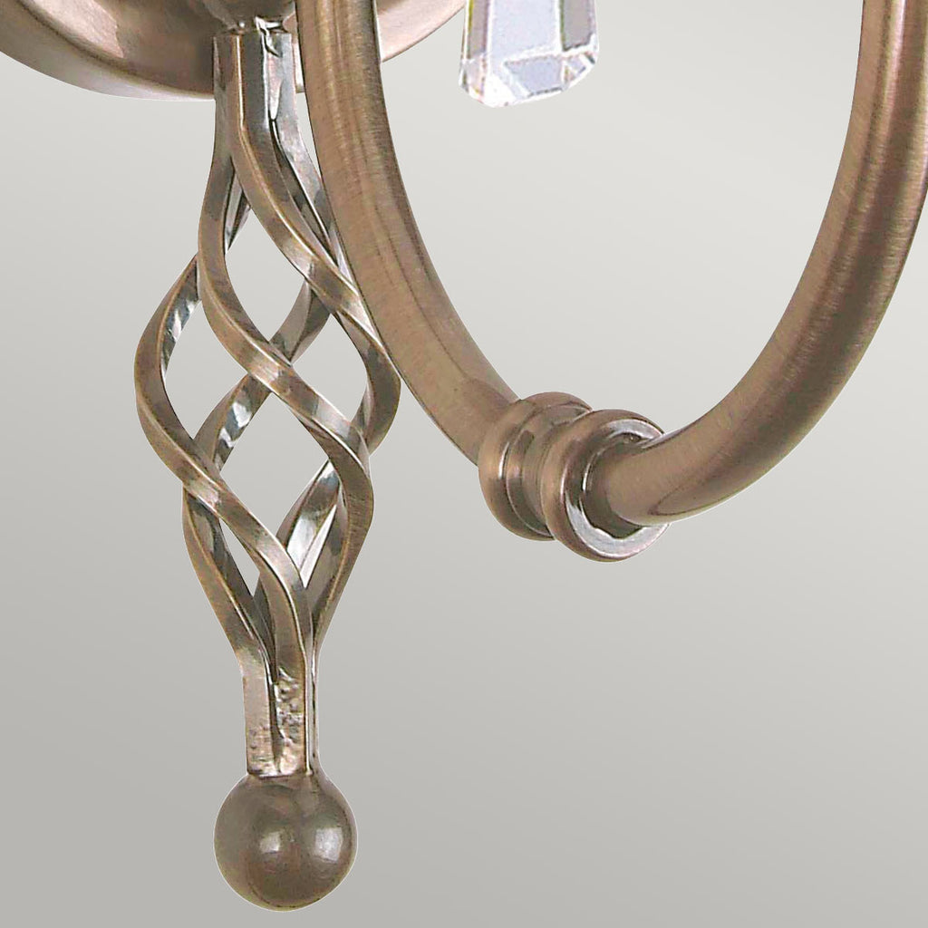 Wandleuchte Aegean (Nickel) 1x - Elstead Lighting