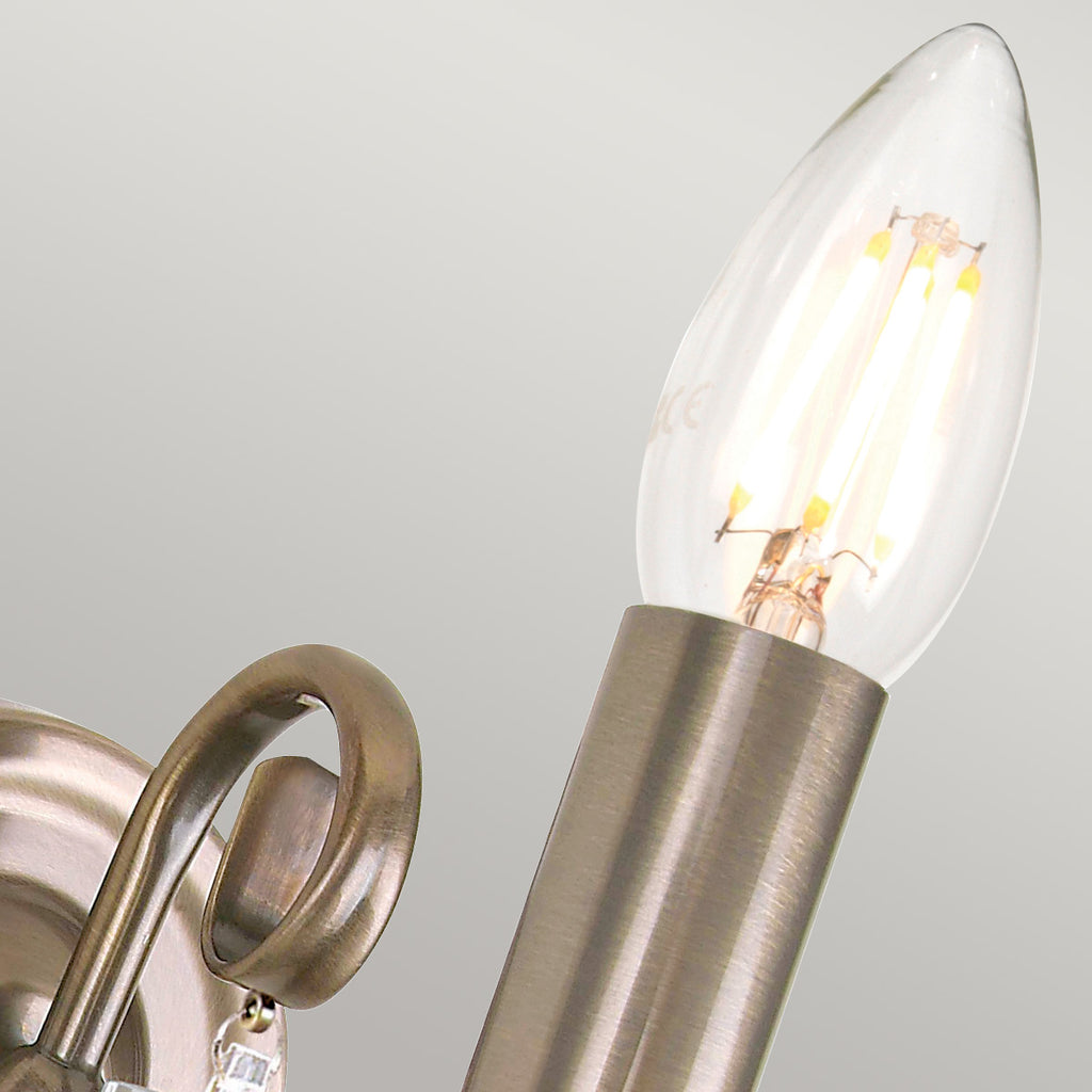 Wandleuchte Aegean (Nickel) 1x - Elstead Lighting