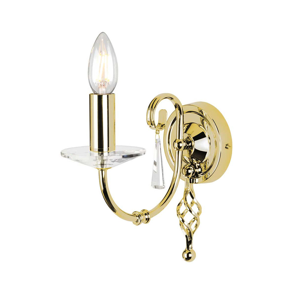 Wandleuchte Aegean (messingfarben) 1x - Elstead Lighting