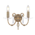 Wandleuchte Aegean (Nickel) 2x - Elstead Lighting