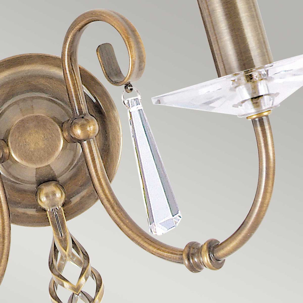 Wandleuchte Aegean (Nickel) 2x - Elstead Lighting