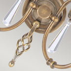 Wandleuchte Aegean (Nickel) 2x - Elstead Lighting