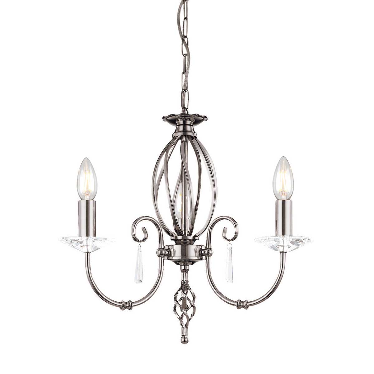 Pendelleuchte Aegean (Nickel) 3x - Elstead Lighting