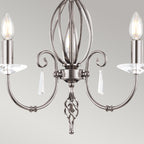 Pendelleuchte Aegean (Nickel) 3x - Elstead Lighting