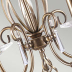 Pendelleuchte Aegean (messingfarben) 5x - Elstead Lighting