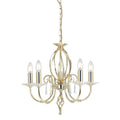 Pendelleuchte Aegean (messingfarben) 5x - Elstead Lighting