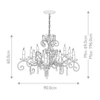 Pendelleuchte Amarilli (schwarz) 10x - Elstead Lighting