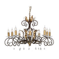 Pendelleuchte Amarilli (bronzefarben) 10x - Elstead Lighting