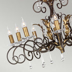 Pendelleuchte Amarilli (bronzefarben) 10x - Elstead Lighting