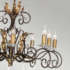 Pendelleuchte Amarilli (bronzefarben) 10x - Elstead Lighting