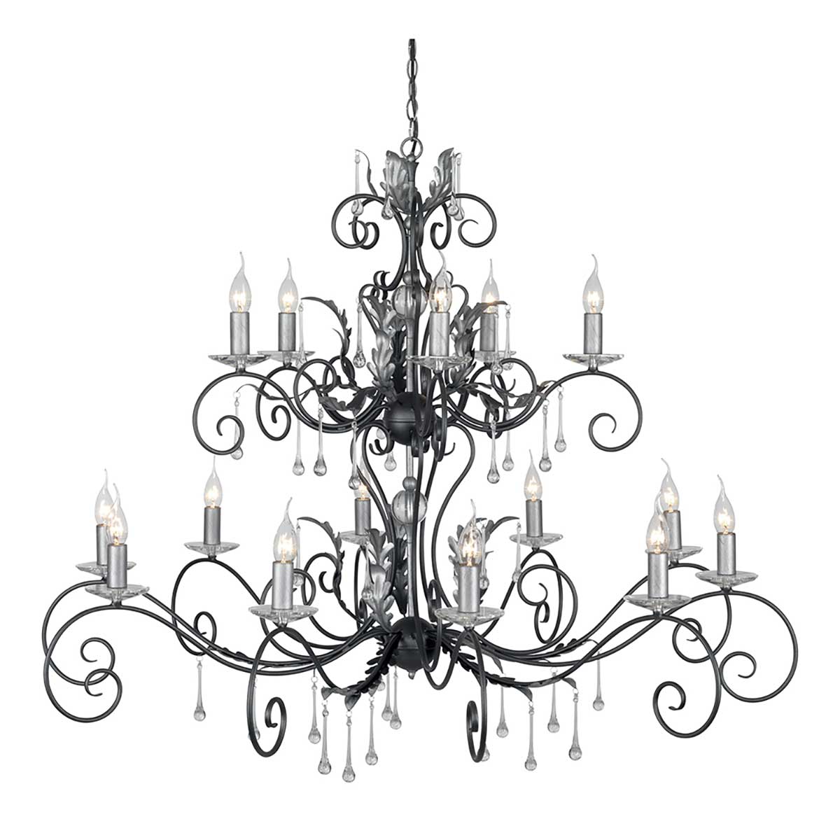Pendelleuchte Amarilli (schwarz) 15x - Elstead Lighting
