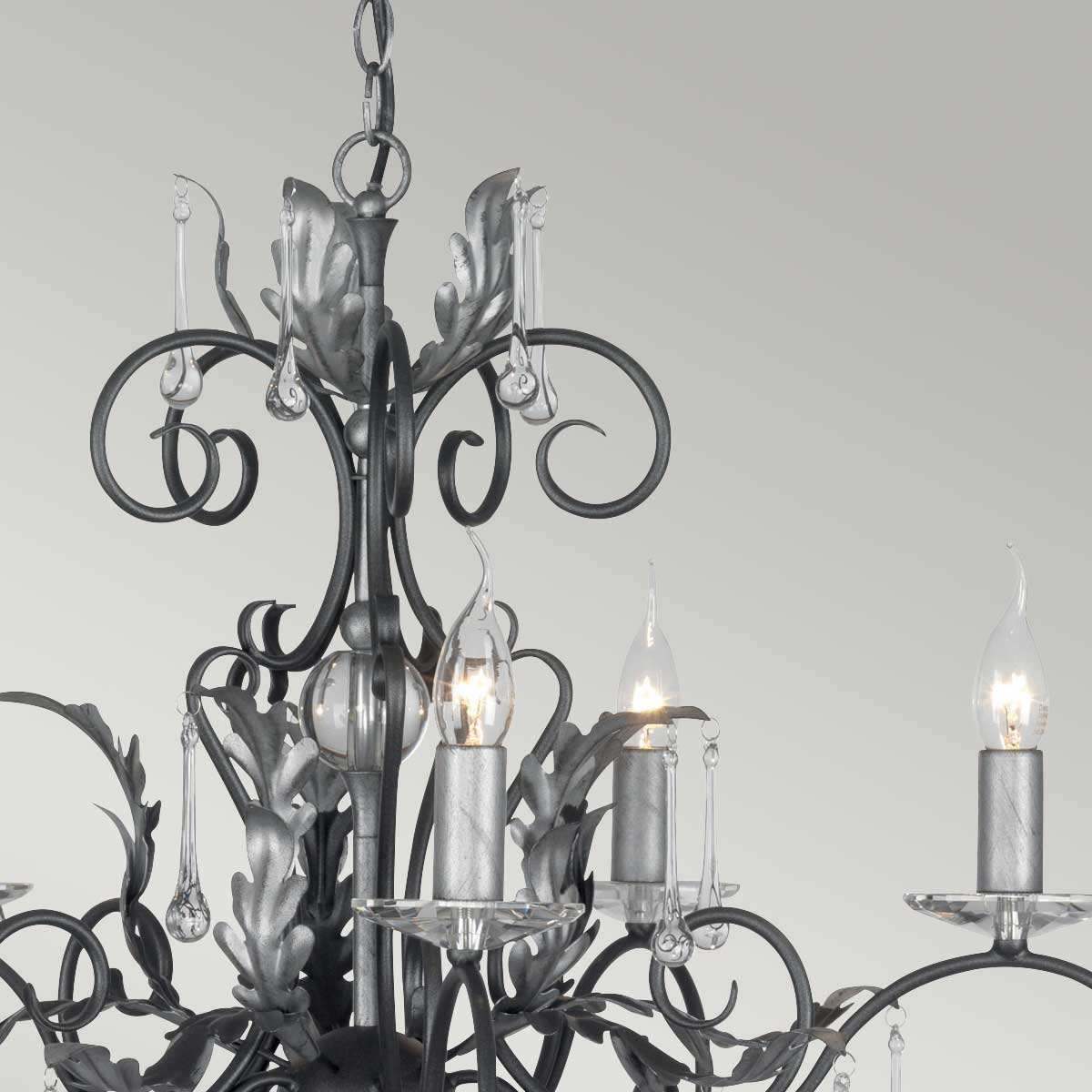 Pendelleuchte Amarilli (schwarz) 15x - Elstead Lighting
