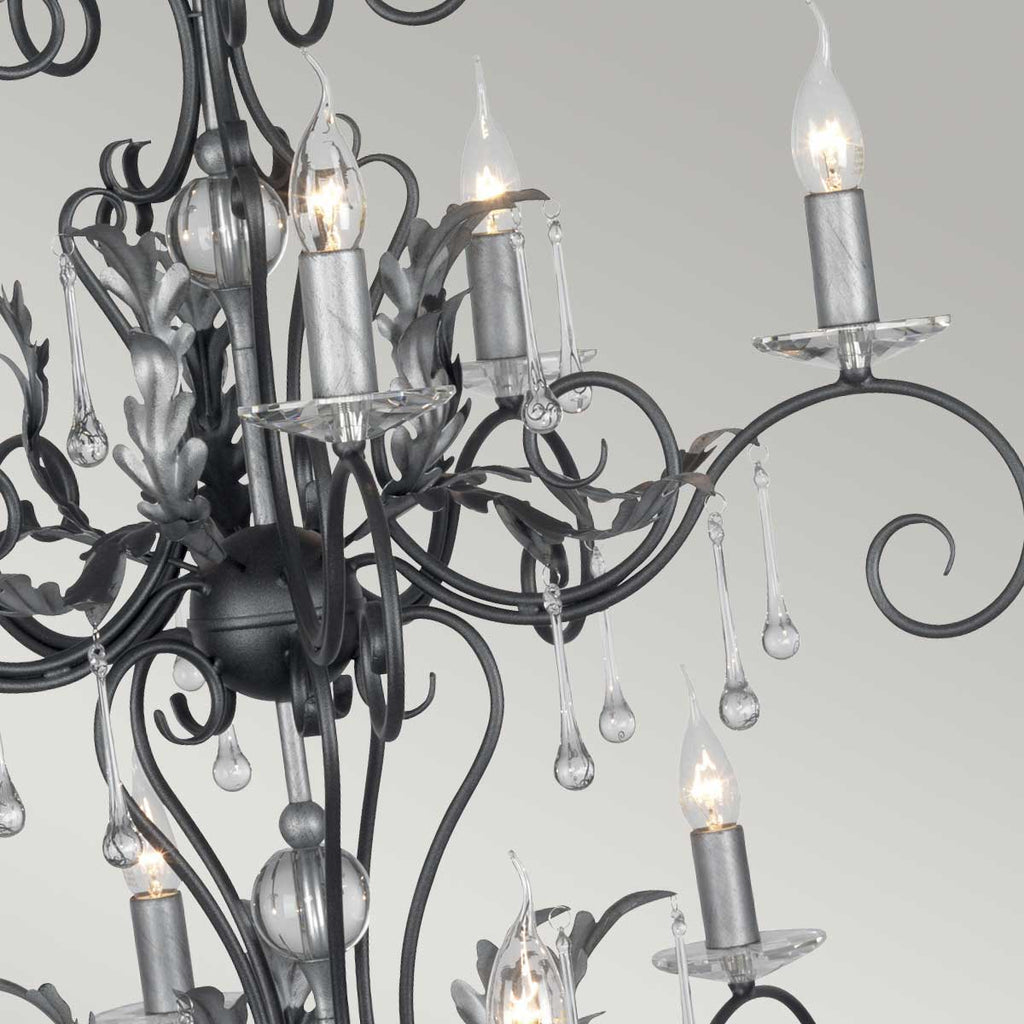 Pendelleuchte Amarilli (schwarz) 15x - Elstead Lighting