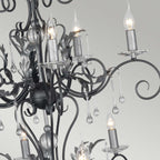 Pendelleuchte Amarilli (schwarz) 15x - Elstead Lighting