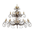 Pendelleuchte Amarilli (bronzefarben) 15x - Elstead Lighting